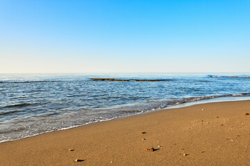 playa de Marbella  junto a Puerto Banús 
