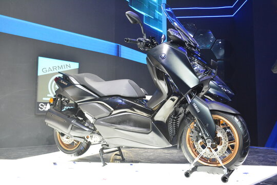 Yamaha xmax at Inside racing bike festival in Pasay, Philippines