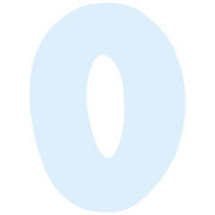 Blue and purple tones of font, English alphabet