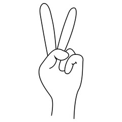 Obraz premium hand icon vector illustration design