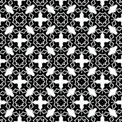 seamless pattern, Black and white surface pattern texture