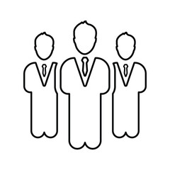 Business Leader icon. Line, outline design.