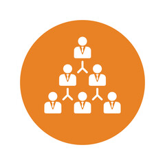 Business Hierarchy icon.