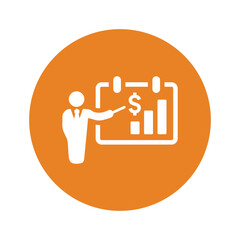 Business Presentation icon.