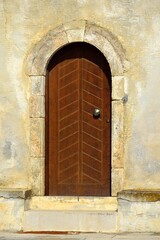 Fototapeta na wymiar Pequeña capilla cerca del Monasterio de Moni Toplou, Creta