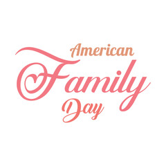 The Family Day logo. EPS 10