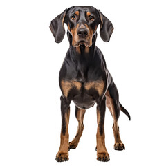 Dog on transparent background