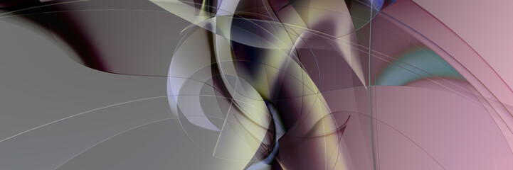 Abstract background, banner © Cubitron