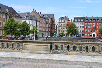 Obraz premium View of the town