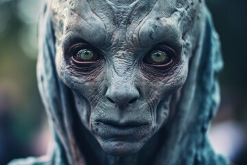 Alien refugee. Generative AI