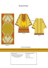 3 piece design illustration