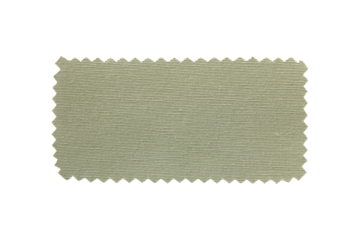 Brown fabric swatch samples texture isolated with clipping path