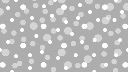 White dots on grey background