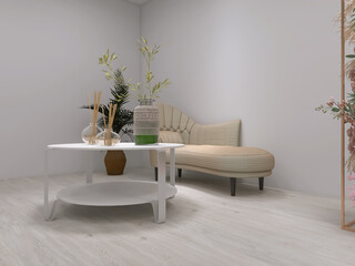 Perfume for home 3d render, 3d illustration