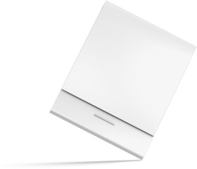 Promo Matches Book Packaging 3D Rendering
