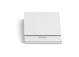 Promo Matches Book Packaging 3D Rendering