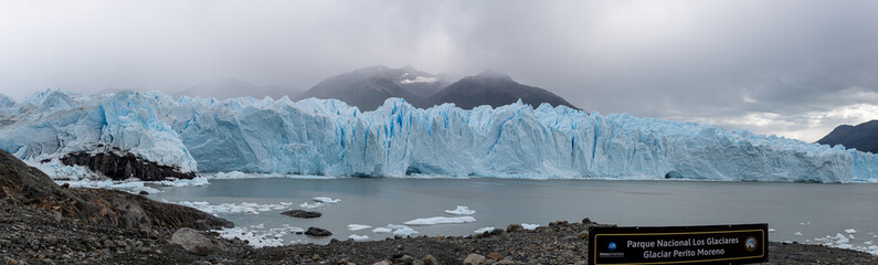 The Perito Moreno Glacier is a glacier located in a National Park in Argentina declared a World Heritage Site by UNESCO