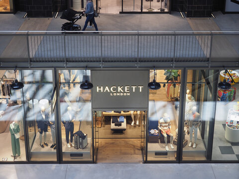 Hackett London shopfront