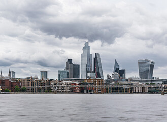 Naklejka premium London city skyline