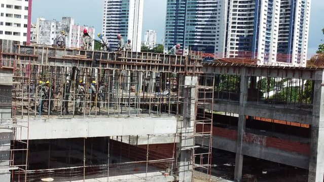 salvador, bahia, brazil - april 3, 2023: view of the Federal Highway Police - PRF - headquarters building in the city of Salvador.
