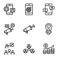 Set of Medical Thin Line Icons - EDITABLE STROKE - EPS Vector