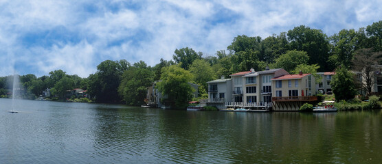 Lake Princess Anne. Reston, Virginia.