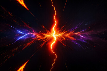 galaxy background, blue, purple, power, explosion, stars