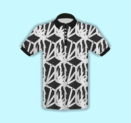 Men's T-shirt in 3D Style