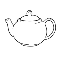 teapot drawing, coffee pot drawing, coffee pot illustration, ceramic drawing, coffee pot children's illustration, ceramic line art coffee pot, tea
