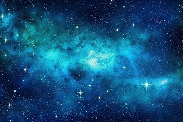 Obraz na płótnie Canvas night sky with stars with AI-Generated Images
