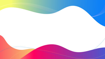 Abstract hand drawn organic shape pattern and dot elements on white background.