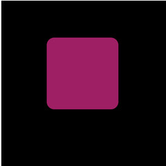 Square icon vector logo design template