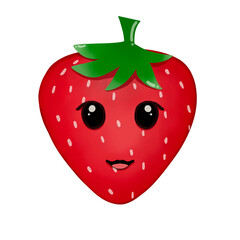 Strawberry cartoon