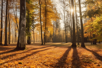 autumn in the forest