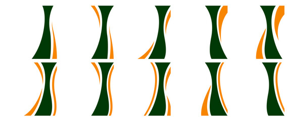 Business Curve Border