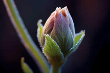 Focus on the delicate beauty of a wildflower