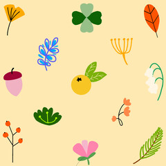 Background autumn season