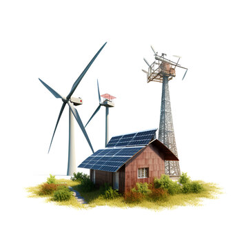 windmill in the wind