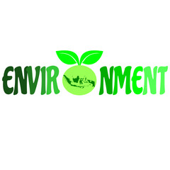 eco friendly logo. environment logo. Green globe logo or icon design template. Ecology symbol vector icon illustration.
