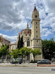Obraz premium church in retiro park madrid 