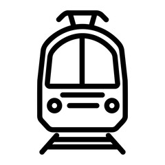 Fototapeta premium train icon