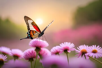 butterfly on flower