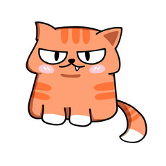 Cartoon cat 