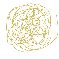 Tangled Abstract Line