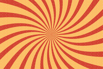 Obraz premium Vector flat comic style retro background, wallpaper