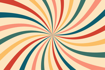 Vector flat comic style retro background, wallpaper