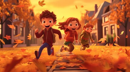 Autumn season September 22 to December 21 Generative AI