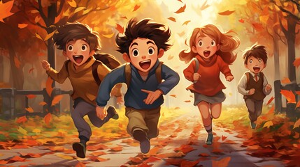 Autumn season September 22 to December 21 Generative AI