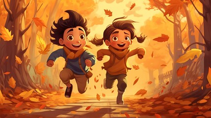 Autumn season September 22 to December 21 Generative AI