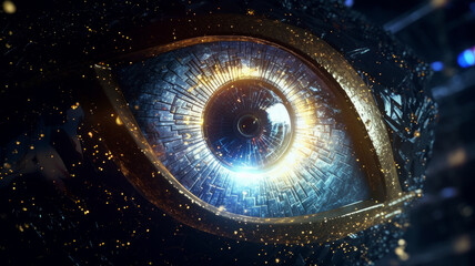 all seeing eye in pyramid symbol